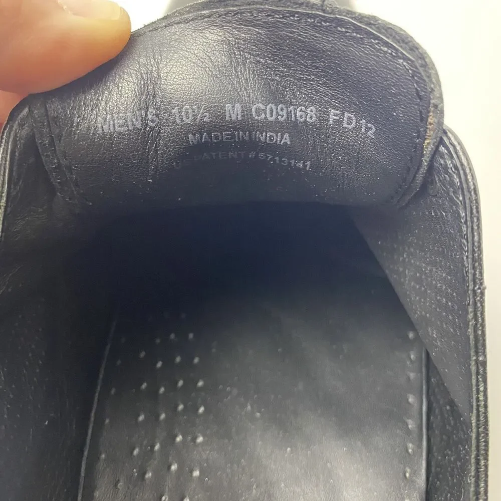 Cole Haan Men's 10.5 Air Adams Cap Toe black Leather Oxford Business dress Shoes